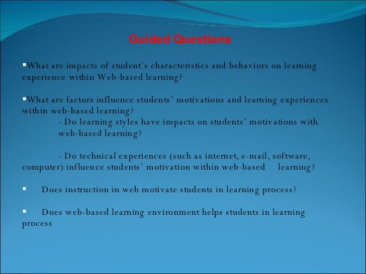 factors influencing learning in education introduction of factors affecting learning